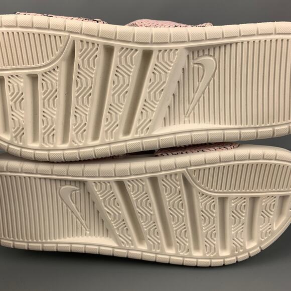 NIKE Size 12 Pink Textured Rubber Sandals - Picture 8 of 8